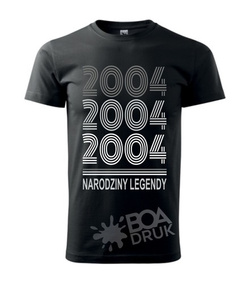 koszulka na urodziny- 18 narodziny legendy