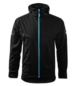 Kurtka Męska Softshell czarna 01