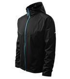 Kurtka Męska Softshell czarna 01