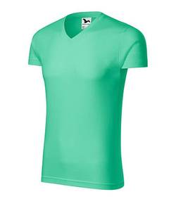 Męska koszulka ADLER SLIM FIT V-NECK