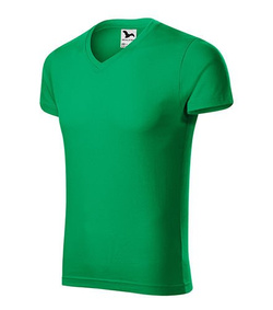 Męska koszulka ADLER SLIM FIT V-NECK