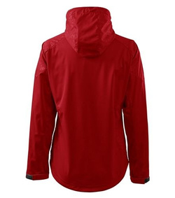 Kurtka Damska Softshell czerwona 07